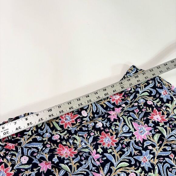 Dash Pants Womens 3X Floral Print Mid-Rise Wide-Leg Floral Bloomcore Flowy - Picture 4 of 9